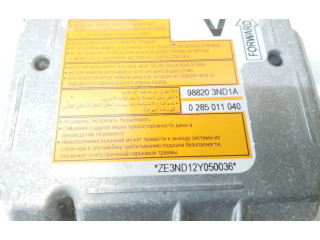 Блок подушек безопасности 988203ND1A, 0285011040   Nissan Leaf I (ZE0)