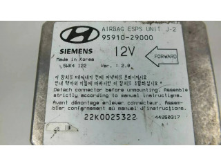 Блок подушек безопасности 9591029000, 22K0025322   Hyundai Lantra II