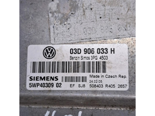 Блок управления двигателя 03D906033H, 5WP4030902   Volkswagen Fox
