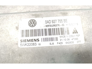 Блок управления редуктора коробки передач (раздатки) 0AD927755BE, 5WK22063   Volkswagen Touareg I