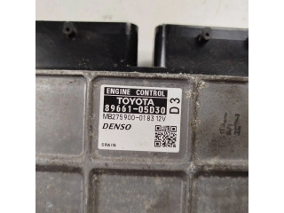 Блок управления двигателя 89661-05D30, 275900-0183   Toyota Avensis T270