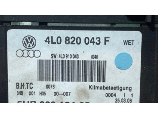 Блок управления климат-контролем 4L0820043F, 4L0910043   Audi Q7 4L