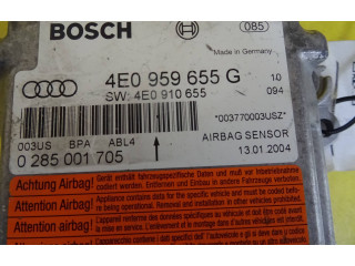 Блок подушек безопасности 4E0959655G, 0285001705   Audi A8 S8 D3 4E