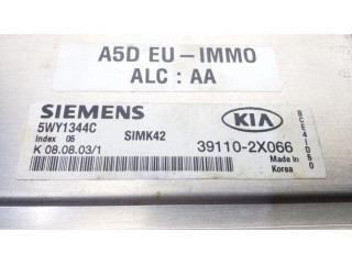 Блок управления двигателем Блок управления 391102X066, 5WY1344C   KIA Rio