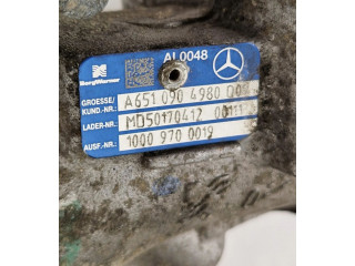  Турбина Mercedes-Benz GLK (X204)  A6510904980   для двигателя 651.912      