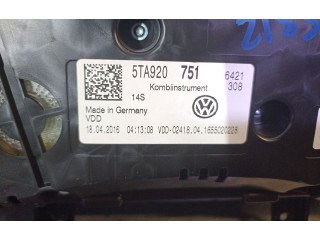 Панель приборов 5TA920751, 5TA920751   Volkswagen Touran III       