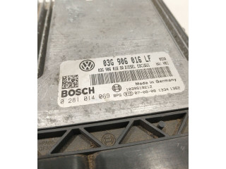 Блок управления двигателя 03G906016LF, 0281014069   Volkswagen Caddy