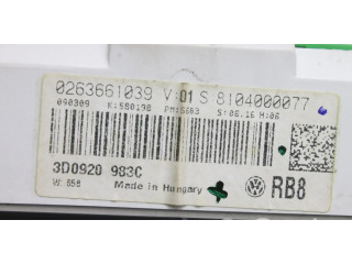 Přístrojová deska  Volkswagen Phaeton 2009 3D0920983C  