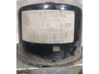 Jednotka ABS A2035454432, 00009291D1   Mercedes-Benz C W203 2003