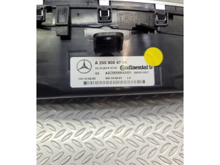 Блок управления климат-контролем A2059054706   Mercedes-Benz C W205