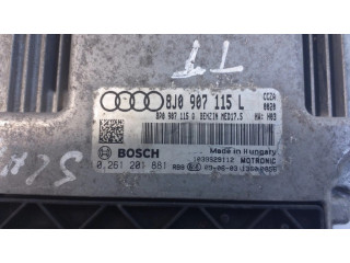 Блок управления двигателя 8J0907115L, 0261201881   Audi TT TTS Mk2