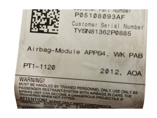 Подушка безопасности пассажира P05108093AF, TYSN81362P0885   Jeep Grand Cherokee