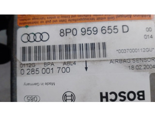 Блок подушек безопасности 8P0959655D, 0285001700   Audi A3 S3 A3 Sportback 8P