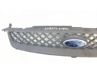 Передняя решётка Ford Fiesta 2006-2008 года 6S618200ACW, K1342      