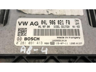 Блок управления двигателя 04L906021FQ, 0281031413   Audi A6 S6 C7 4G