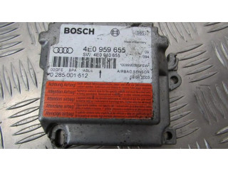 Блок подушек безопасности 4E0959655, 4E0910655  0285001512   Audi A8 S8 D3 4E