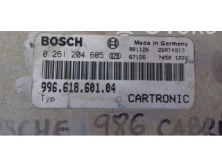 Блок управления двигателем ECU 0261204605   Porsche Boxster 986