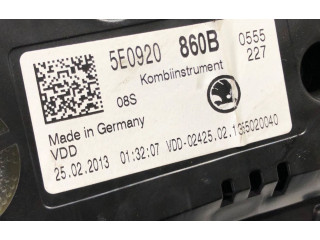 Přístrojová deska  Skoda Octavia Mk3 (5E) 2012 5E0920860B  