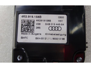 Блок управления климат-контролем 4KO919158B, 21695246   Audi A6 S6 C8 4K