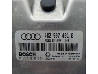 Блок управления двигателя 4B2907401E, 0281010394   Audi A6 S6 C5 4B