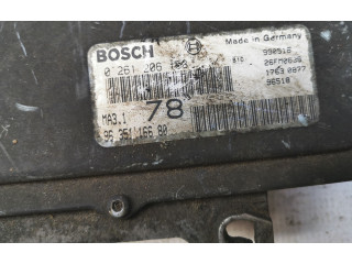 Řídící jednotka 0261206153, 9635116680   Peugeot 106 1999