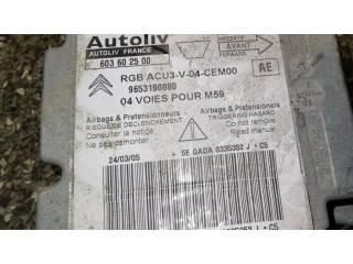 Блок подушек безопасности 9653190880   Citroen Berlingo