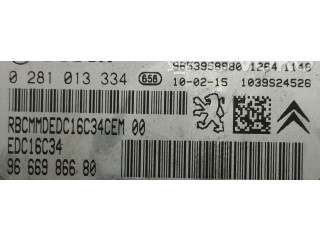 Řídící jednotka 0281013334, 0281013334   Peugeot 5008 2009