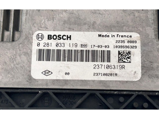Řídící jednotka 237108281R, 0281033119   Renault Clio IV 2017