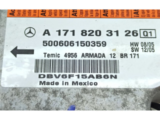 Блок подушек безопасности A1718203126, 500606150359   Mercedes-Benz SLK R171