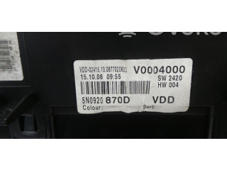 Панель приборов 5N0920870D, 5N0920870DX   Volkswagen Tiguan       