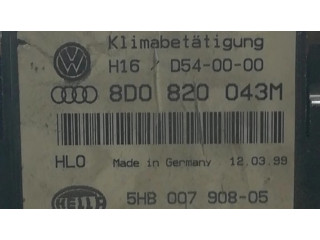 Блок управления климат-контролем 8D0820043M   Audi A4 S4 B5 8D