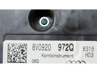 Панель приборов A2C99177800, 8V0920972Q   Audi A3 S3 8V       