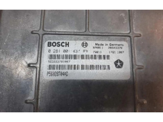 Блок управления двигателем Блок управления 0281001437   Jeep Grand Cherokee