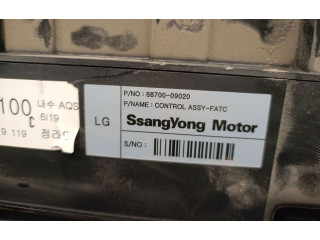 Блок управления климат-контролем 6870009020   SsangYong Actyon