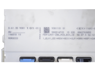 Блок комфорта 9381101   BMW 4 F32 F33   