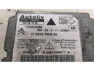 Блок подушек безопасности 9659532380, 603481900   Citroen C5