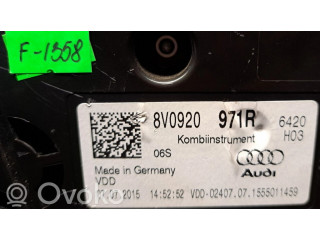 Панель приборов 8V0920971R   Audi A3 S3 8V       