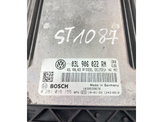 Блок управления двигателем Блок управления 03L906022RN, 0281016155   Volkswagen Tiguan