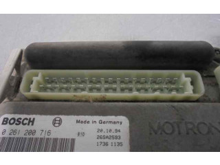 Блок управления двигателя 0261200716, 77787850   Lancia Y10