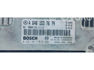 Řídící jednotka 0281011619   Mercedes-Benz C AMG W203 2001