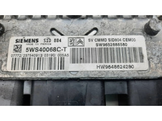 Блок управления двигателя 5WS40068CT, SW9652888580   Citroen C3