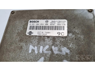 Řídící jednotka 2371074B04, 0261204854   Nissan Micra 2000