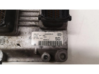 Блок управления двигателя 55350552, 0261207962   Opel Corsa C