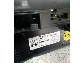 Блок управления климат-контролем 4G0820043K, A2C53400310   Audi A6 S6 C7 4G