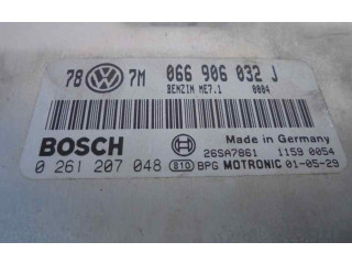 Řídící jednotka 066906032J, 0261207048   Volkswagen Passat Alltrack 2001