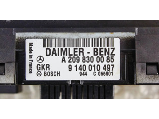 Блок управления климат-контролем a2098300085, 9140010497   Mercedes-Benz CLK A209 C209