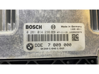 Řídící jednotka 0281014238, 7809000   BMW 3 E90 E91 2008