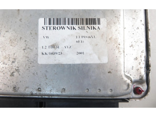 Блок управления двигателя 0281010628, 045906019AE   Volkswagen Lupo