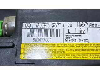 Подушка безопасности в сиденье 603477001, W169245   Mercedes-Benz A W169