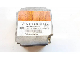 Блок подушек безопасности A2118209485, 500410250316   Mercedes-Benz E W211